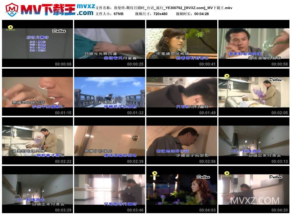 詹曼铃-期待月圆时_台语_流行_YE300792